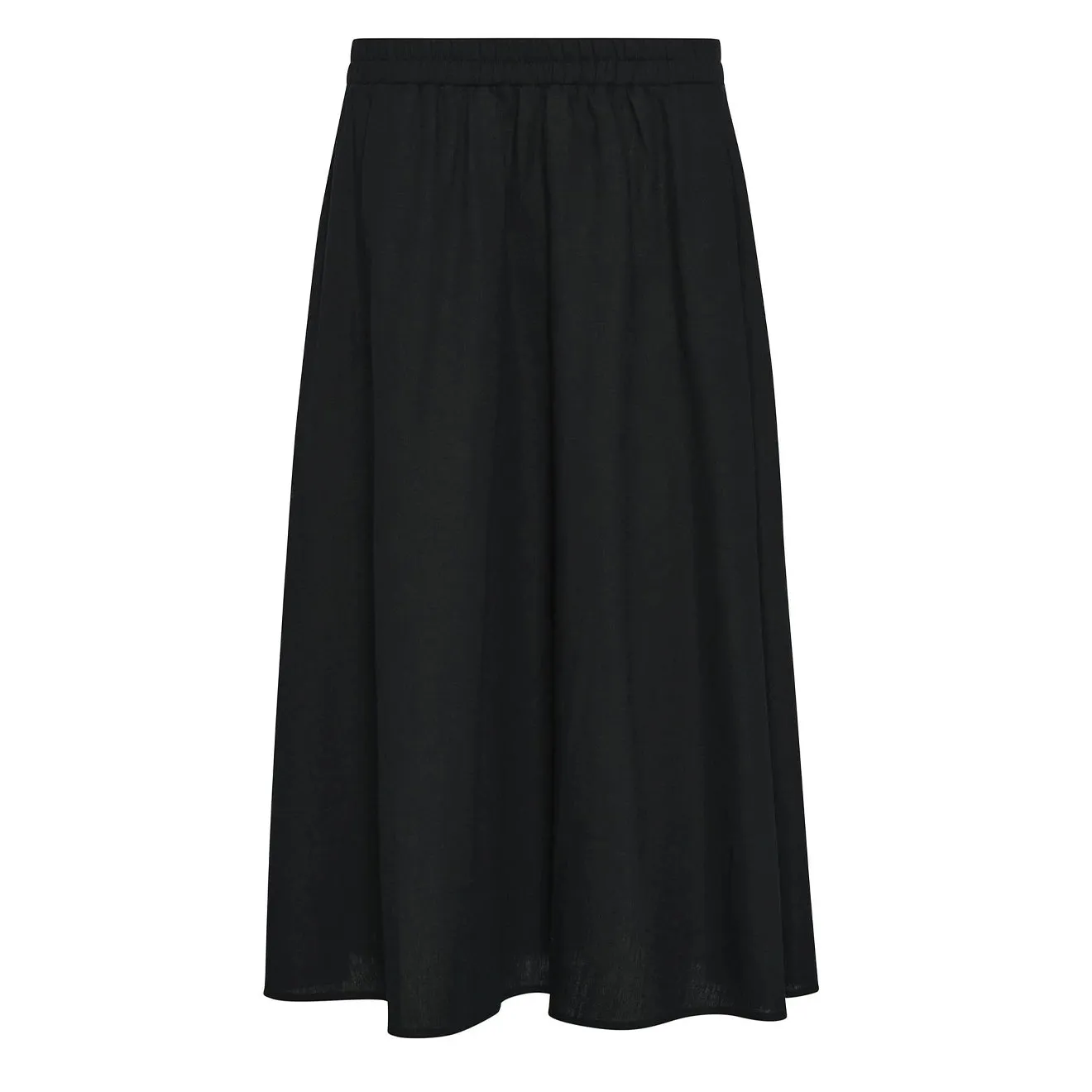 Barbour Womens Elsie Midi Skirt Black