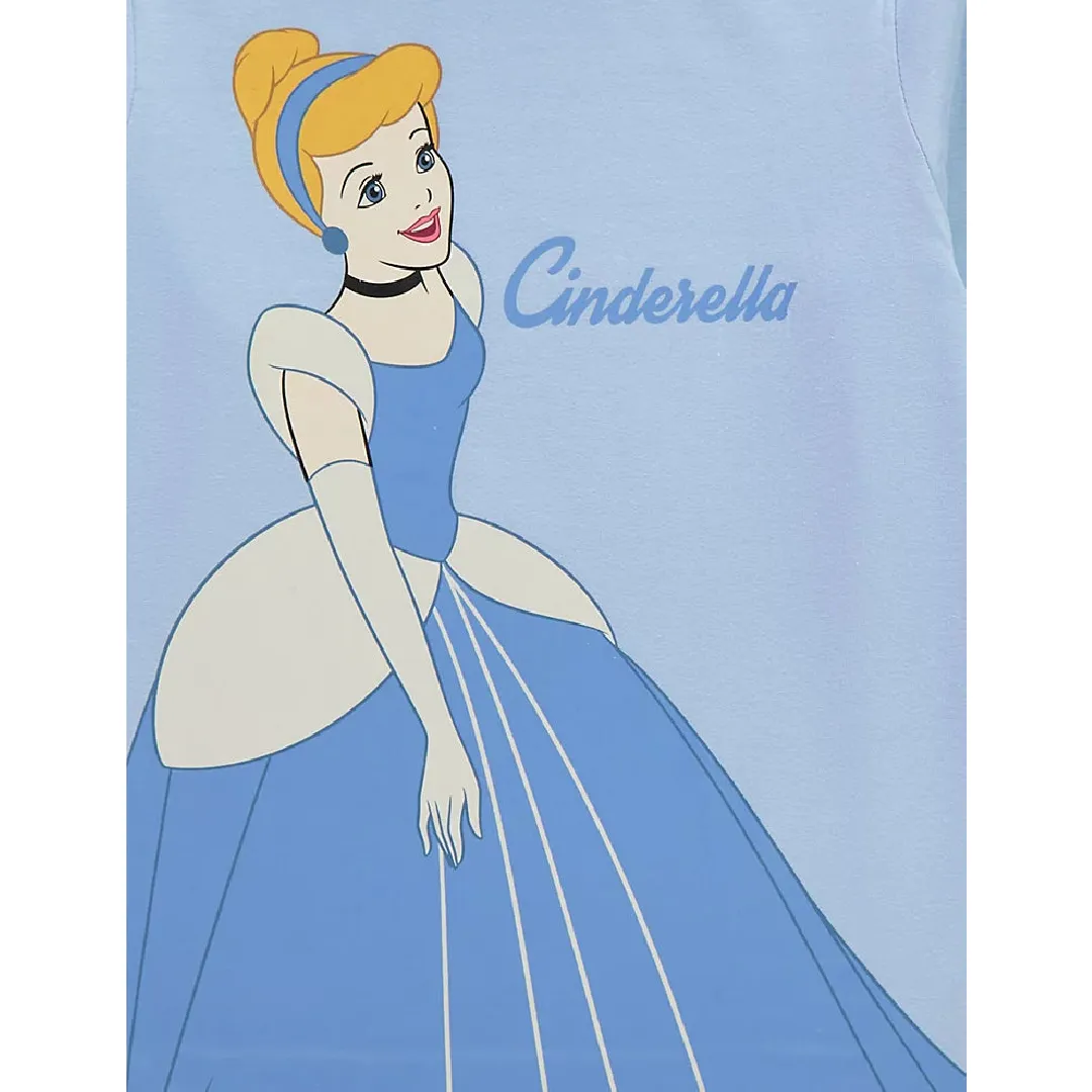 DISNEY PRINCESS Blue Cinderella T-Shirt*