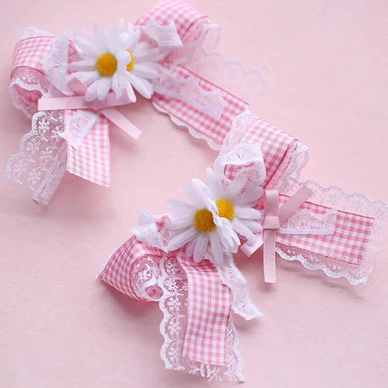 Kawaii Lolita Ribbon Lace Hair Clip