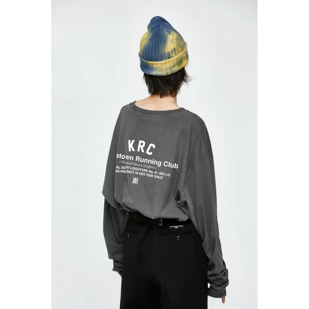KRC NFS OVERDYE LONG SLEEVE GREY