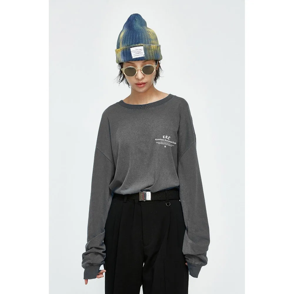KRC NFS OVERDYE LONG SLEEVE GREY
