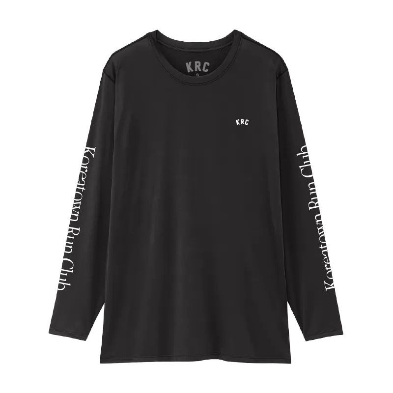KRC UV LS SHIRT BLACK
