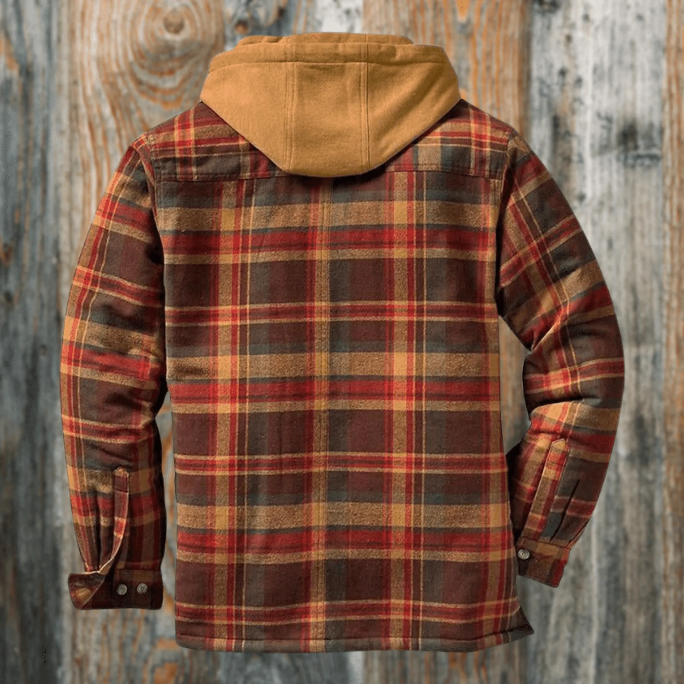Men's Casual Checkered Jacket: Regular Fit Spring/Autumn Outerwear