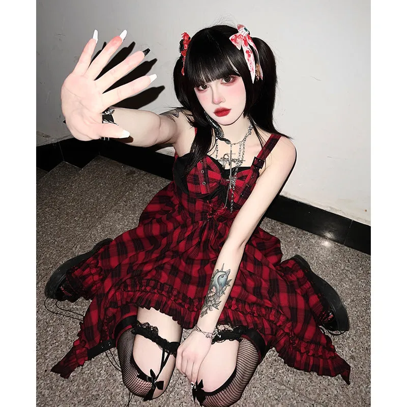 Original Design Punk Irregular Lolita Skirt