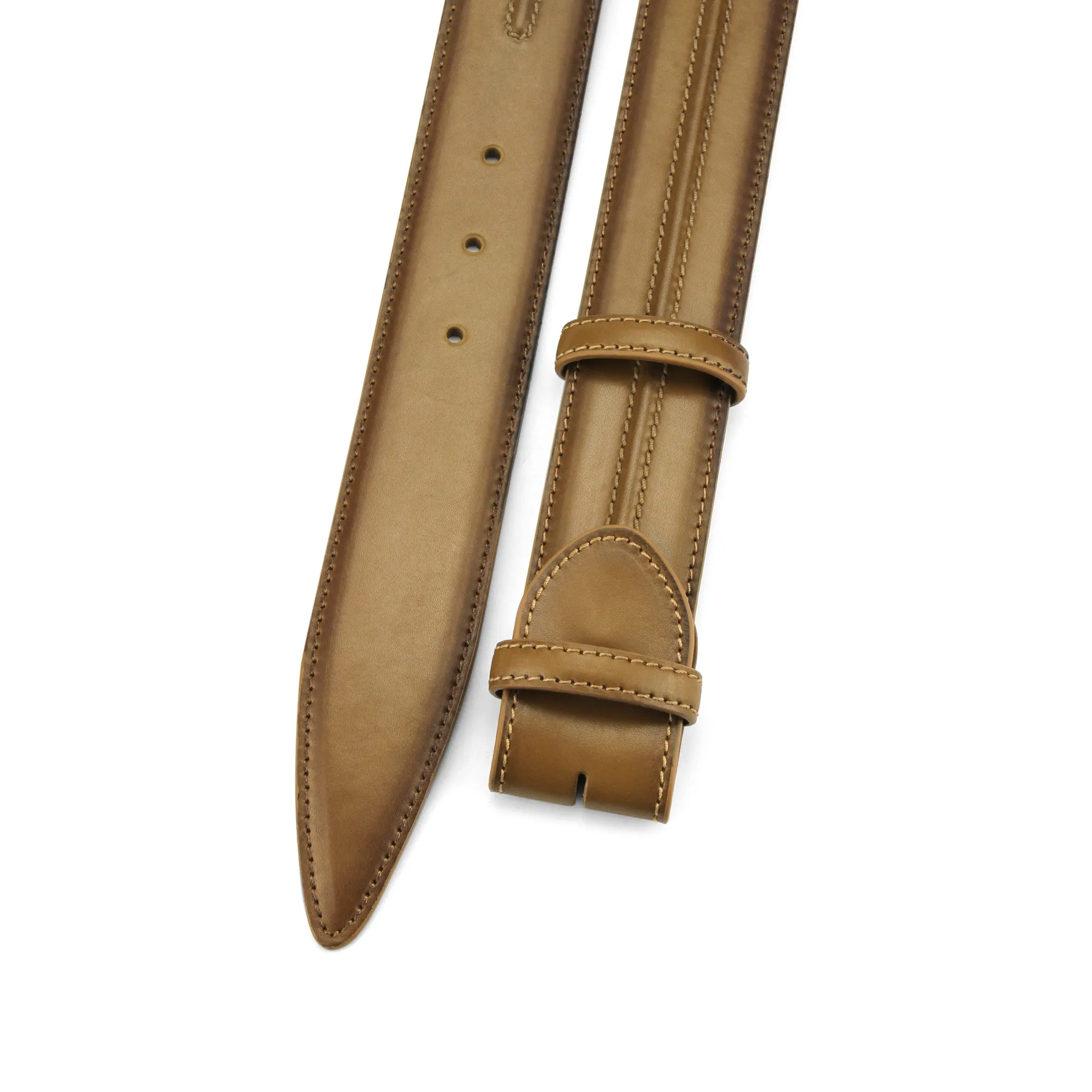 Ridge Detail Redford Belt Strap