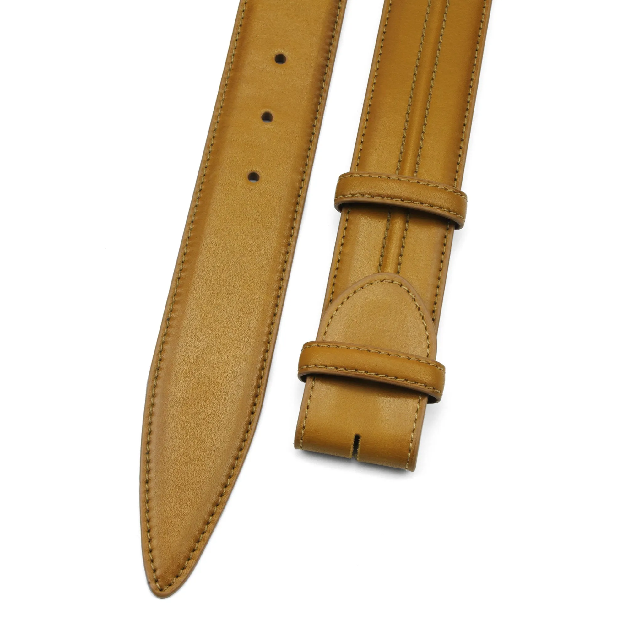 Ridge Detail Redford Belt Strap