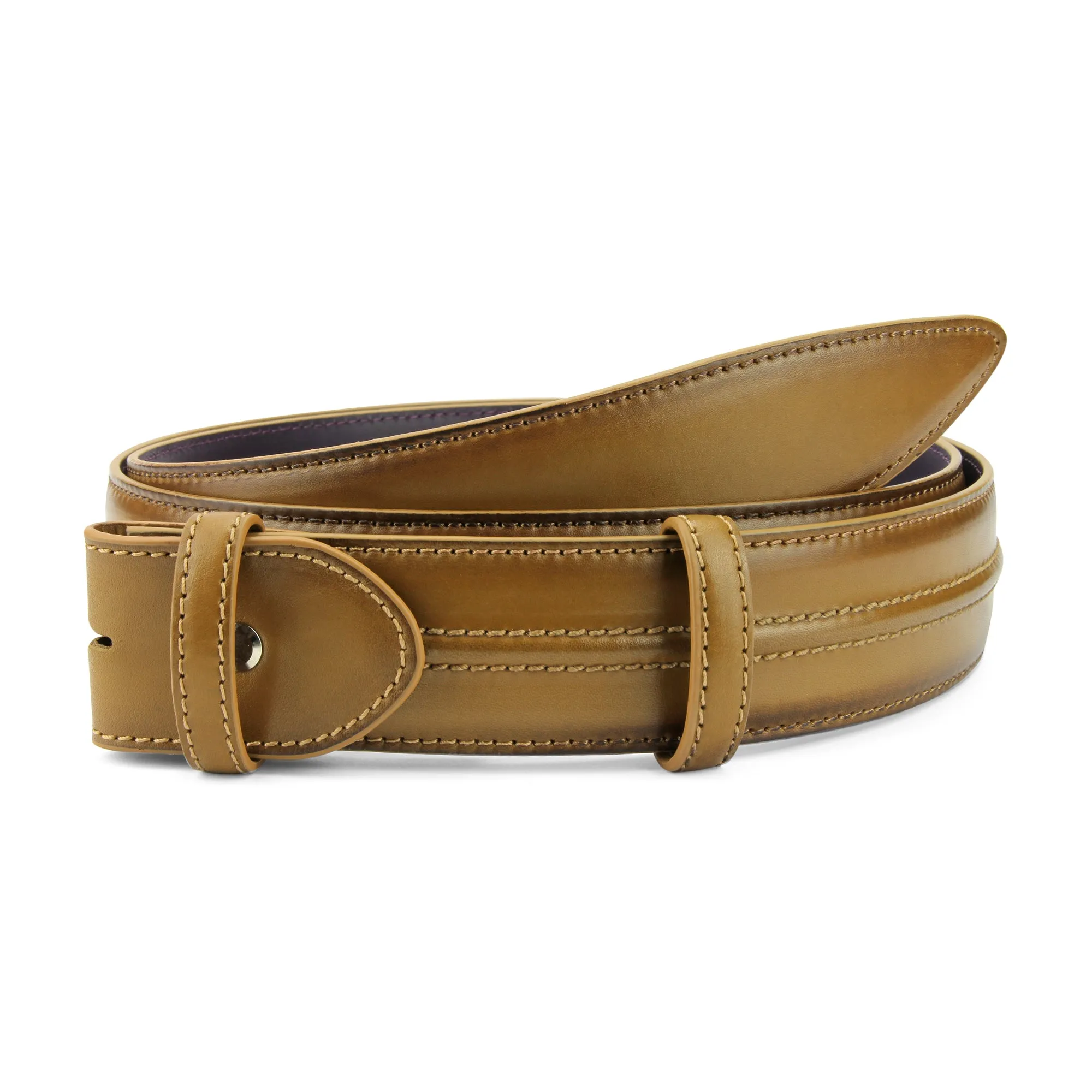 Ridge Detail Redford Belt Strap