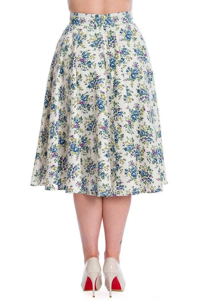 Wild Flower Swing Skirt